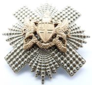British Army City of London Volunteer Corps metal cap badge