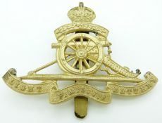 Singapore Volunteer Artillery Light Battery cap badge