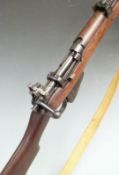 Short Magazine Lee Enfield SMLE Mk III .303 rebarrelled by Parker-Hale to .22RF bolt-action rifle