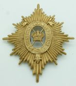 British Army Her Majesty's Reserve Regiment of Lancers helmet plate