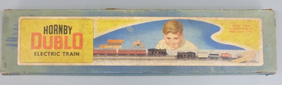 Hornby Dublo 00 gauge electric train set with EDL17 BR 0-6-2 tank locomotive 69567, in original box.