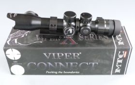 MTC Viper Connect Expert X Series 3-12x32 rifle scope, in original box.