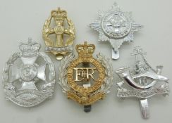 Five British Army West Yorkshire Regiment, Royal Engineers, 10th Gurkha Regiment etc anodised