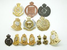 Thirteen Australian Army Royal Australian Engineers and Australian Army Ordnance Corps metal and