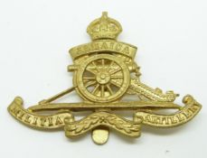 British Commonwealth Jamaica Artillery other ranks cap badge
