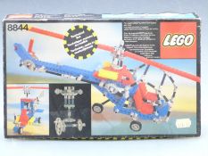 Lego Helicopter building set, 8844, 1981, in original box.