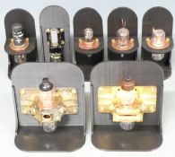 Seven military and similar radar/radio electronic valves to include CV2164, CV88, CV82, CV90, CV