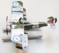 Heco tinplate single seat Seaplane model, in original box.