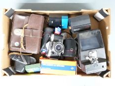 Praktica Super TL SLR camera with Zeiss Pancolar 1.8/50 lens, Soligor 1:2.8 28mm and Takumar 1:3.5/