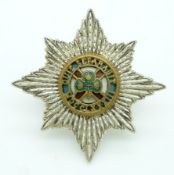 British Army Irish Guards officer's cap badge