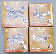 Four Corgi The Aviation Archive  World War II Aircraft Of The MTO 1:72 scale limited edition diecast