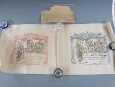 WWI Royal Navy Volunteer Reserve discharge certificate for William Harry Day, together with a