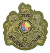 British Army Coldstream Guards WO1 cloth arm badge