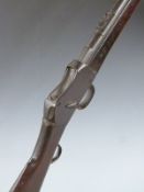 Enfield Martini-Henry action .577/ 450 carbine rifle with stock stamped 'II' '2' 'R M Enfield'