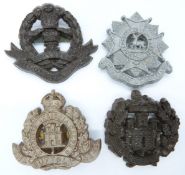 Four British Army Suffolk Regiment, Middlesex Regiment, Bedfordshire & Hertfordshire Regiment and