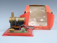 Mamod SE.2a live steam stationary engine, in original box.