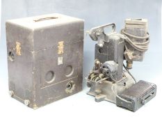 Two 16mm cine projectors, one an Air Ministry GB Equipments model L516 the other a Kodascope