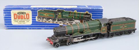 Hornby Dublo 00 gauge model railway 3-rail EDLT20 BR 4-6-0 locomotive Bristol Castle, in original