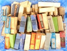 Approximately 150 vintage electronic radio and similar valves, in boxes including Mazda, Mullard,