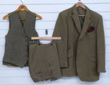 Pytchley by Phillips and Piper gentleman's jacket and matching breeks, unlabelled but size XL,