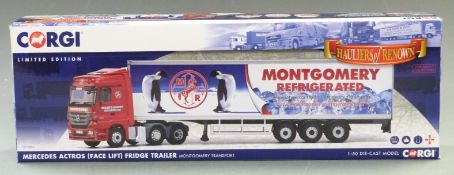 Corgi Hauliers of Renown 1:50 scale limited edition diecast model Montgomery Transport Mercedes