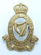 Royal Hibernian Military School cap badge