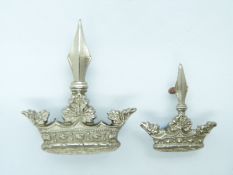 British Army Surrey Imperial Yeomanry metal cap and collar badge