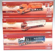Three Corgi Hauliers of Renown 1:50 scale limited edition diecast model lorries WH Malcolm