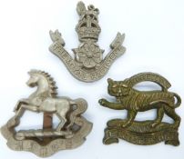 Three British Army The Loyal Regiment, King's Liverpool Regiment and Leicestershire Regiment economy