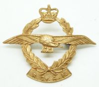 Royal Ceylon Air Force other ranks metal cap badge