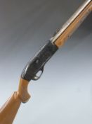 Crosman Model 766 .177 air rifle with chequered semi-pistol grip and forend and adjustable sights,