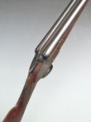Cogswell & Harrison Ltd 12 bore side by side ejector shotgun with engraved locks, trigger guard