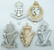 Five British Army Infantry Royal Ulster Rifles, Queen's Royal Irish Regiment and Green Howard