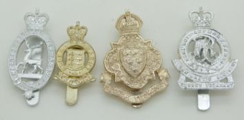 Four British Army Sussex Yeomanry, Hertfordshire Yeomanry, Surrey Yeomanry and Essex Yeomanry