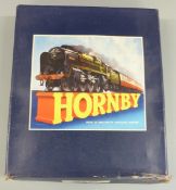 Hornby 0 gauge clockwork Goods Set No.50 train set with BR 0-4-0 60199 locomotive, in original box.