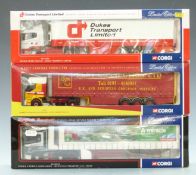 Three Corgi 1:50 scale limited edition diecast model lorries Kent Connection Ltd 75604, Westfield