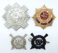 Four George Watson's College Officer Training Corps, Forest School Combined Cadet Force and Harrow