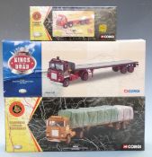 Three Corgi 1:50 scale limited edition diecast model lorries and lorry sets British Road Services