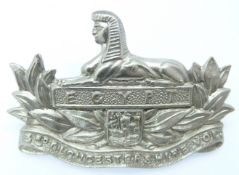 British Army Gloucestershire Regiment 3rd Volunteer Battalion metal cap badge