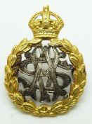 British Army metal collar badge for the Army Veterinary Service