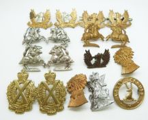 Seventeen British Army Yeomanry, Fife & Forfar Yeomanry, Ayrshire Yeomanry, Lothian and Border