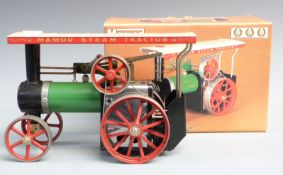 Mamod TE1a live steam tractor, in original box.