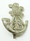 British Army Ceylon Light Infantry officer's metal cap badge