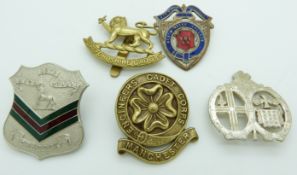 Five Manchester Cadets, Herefordshire Cadets, Westminster College, Cradock Boys High School and