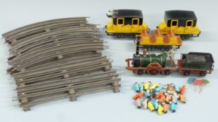 Marklin Der Adler centenary 1835-1935 three rail electric 0 gauge train set comprising 2-2-2 Adler