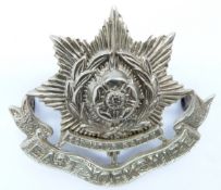 British Army East Yorkshire Regiment 1st Volunteer Battalion cap badge