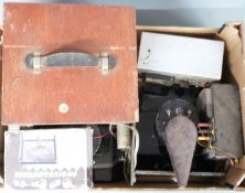 Quantity of various electrical meters, Pin Art etc