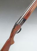 Baikal IJ-27E-1C 12 bore over and under ejector shotgun with engraved scenes of birds to the