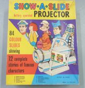 Chad Valley Show A Slide projector, in original box.