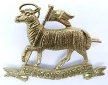 British Army Queen's Regiment 1st Volunteer Battalion cap badge